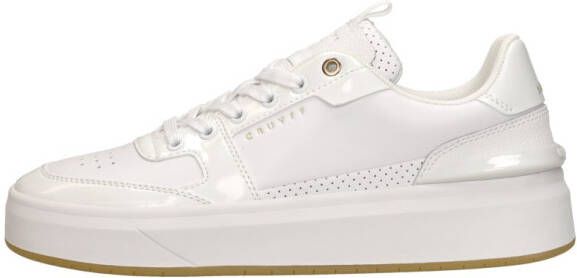 Cruyff Endorsed Tennis sneakers wit Leer Lage sneakers Dames