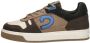 Cruyff Junior Trophy Mid Sneakers Leren Sneaker Jongens Bruin - Thumbnail 2