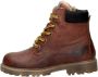 Develab 41073 Veterboots Laarzen Met Veters Jongens Cognac - Thumbnail 4