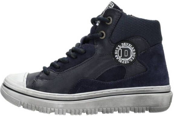 Develab Veterschoenen Hoog Veterschoenen Hoog blauw