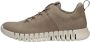 ECCO Gruuv M Sneakers taupe Nubuck Heren - Thumbnail 3