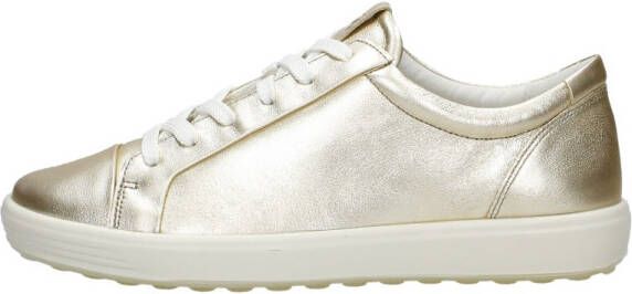 ECCO Soft 7 W Sneakers goud Imitatieleer Dames - Foto 3