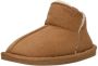 Apollo Kids Home Boots Suede Kinderpantoffels cognac - Thumbnail 3