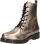 Aqa Veterschoenen Hoog Veterschoenen Hoog goudkleur - Thumbnail 3