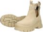 Buffalo Aspha COA Vegan Enkellaarsjes Plat beige - Thumbnail 6