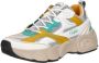 Buffalo Cld Run Rt Trendy Sneakers Dames silver orange green maat: 38 beschikbare maaten:36 37 38 39 40 41 - Thumbnail 5