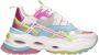 Buffalo Verhoog je sneaker game met Triple Hollow Sneakers Multicolor Dames - Thumbnail 4