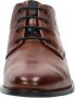 Bugatti Stijlvolle Heren Veterboot in Cognac Brown Heren - Thumbnail 7