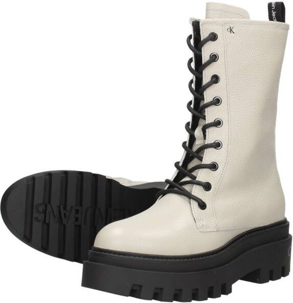 Calvin Klein Flatform Mid Laceup Boot