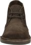 Clarks Veterboot Desert Boot Evo Donkerbruin Verwisselbaar Voetbed - Thumbnail 7