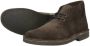 Clarks Veterboot Desert Boot Evo Donkerbruin Verwisselbaar Voetbed - Thumbnail 9