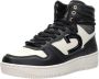 Cruyff Beige High Top Sneakers met Zwarte Accenten Black Heren - Thumbnail 13