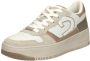 Cruyff Campo Low Lux taupe sneakers Wit Leerlook Lage sneakers Dames - Thumbnail 9