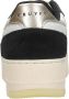 Cruyff Campo low lux black gold Zwart Leerlook Lage sneakers Dames - Thumbnail 11