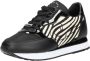 Cruyff Parkrunner dames sneaker Zwart wit - Thumbnail 8