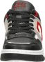 Cruyff Zwarte Leren Sneakers met Rode Accenten Multicolor Dames - Thumbnail 8