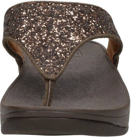 FitFlop Lulu Glitter Toe Thongs Pu Glitter