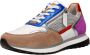 Gabor Sneaker 66.378.87 Wit Blauw Taupe Multi Wijdte H - Thumbnail 2