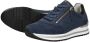 Gabor Blauw Marine Suède Sportieve Geperforeerde Sneakers Blue Dames - Thumbnail 11