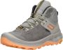 Grisport Discovery Mid grijs roze wandelschoenen uni - Thumbnail 3