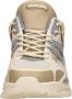 Guess Belluna Lage Sneakers Beige Grijs Bruin Beige Dames - Thumbnail 10