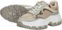 Guess Brecky Sneaker Stijlvolle Sneakers Beige Dames - Thumbnail 10