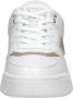 GUESS Clarkz Lage sneakers Leren Sneaker Dames Wit - Thumbnail 8