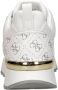 Guess Witte Sneakers met Gelamineerde Inzet White Dames - Thumbnail 4