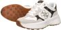 Guess Witte Casual Synthetische Rubberen Zool Sneakers White Dames - Thumbnail 7