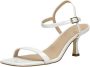 Guess Stijlvolle Witte Hoge Hak Sandalen White Dames - Thumbnail 4