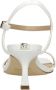 Guess Stijlvolle Witte Hoge Hak Sandalen White Dames - Thumbnail 5