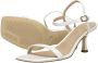 Guess Stijlvolle Witte Hoge Hak Sandalen White Dames - Thumbnail 7