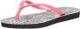 Havaianas Slim Animals teenslippers met panterprint roze grijs - Thumbnail 10