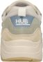 HUB Glide chunky suède sneakers lichtgroen beige - Thumbnail 3