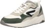 HUB Glide chunky suède sneakers beige zwart - Thumbnail 3