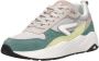 Hub Beige Chunky Sole Sneakers Glide-z Multicolor Dames - Thumbnail 3