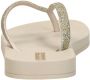 Ipanema Anatomic Lolita teenslippers met glitters beige goud Meisjes Rubber 34 35 - Thumbnail 11