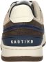 Kaotiko BOSTON PIPING SUEDE NAVY Lage sneakersHeren sneakersVrije tijdsschoenen Blauw - Thumbnail 5