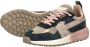 Kaotiko Detroit Faded Woman Sneakers Leren Sneaker Dames Multi - Thumbnail 7