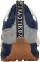 Kaotiko Vancouver Ivy chunky suède sneakers blauw multi - Thumbnail 5