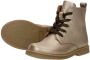 KEQ Veterschoen hoog Veterschoen hoog goudkleur - Thumbnail 6