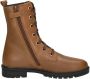 KEQ Veterschoen hoog Veterschoen hoog cognac - Thumbnail 11