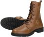 KEQ Veterschoen hoog Veterschoen hoog cognac - Thumbnail 13