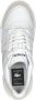 Lacoste Logo Sneaker Mat Leer Label Reliëf White Dames - Thumbnail 7