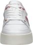 Lacoste Logo Sneaker Mat Leer Label Reliëf White Dames - Thumbnail 8