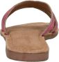 Lazamani Nina Leren Dames Slippers Pink - Thumbnail 4