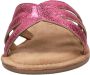 Lazamani Nina Leren Dames Slippers Pink - Thumbnail 6