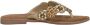 Lazamani Slippers beige Leer Dames - Thumbnail 10