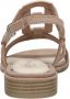 Marco Tozzi Sandalen Plat Sandalen Plat Beige - Thumbnail 4