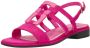 Marco Tozzi Sandalen Plat Sandalen Plat fuchsia - Thumbnail 3